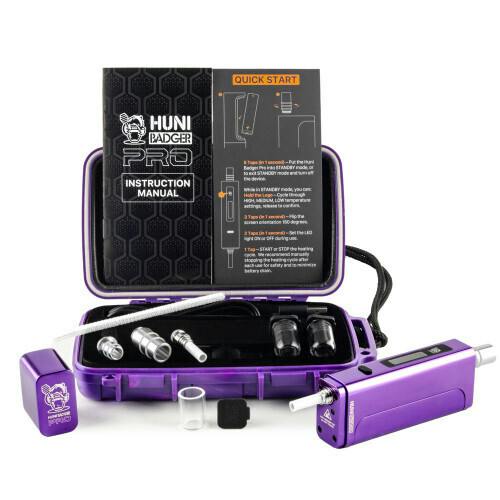Huni Badger Pro - Amethyst Purple Vaporizer Kit