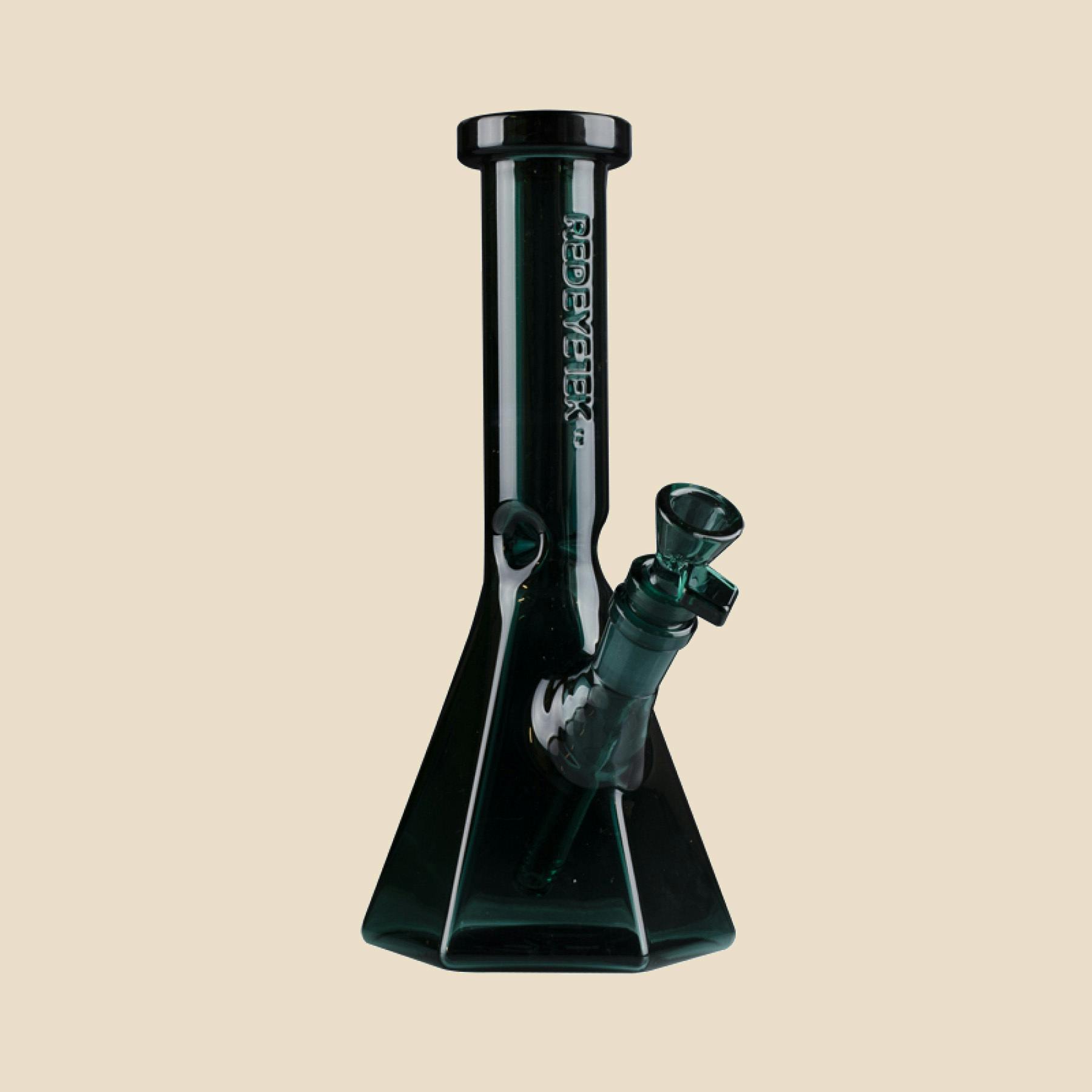 10" Hextatic Tube Bong - Teal