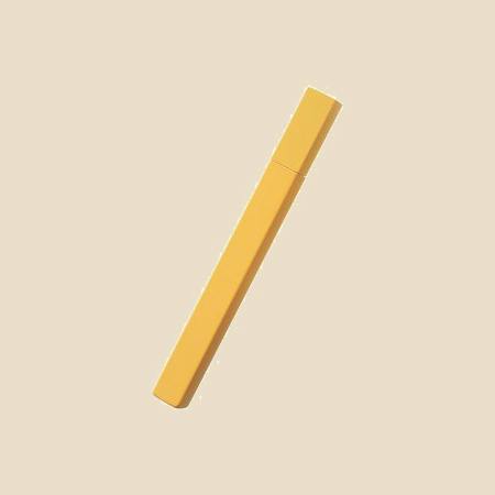 Queue Mono Petrol Lighter - Egg Yellow