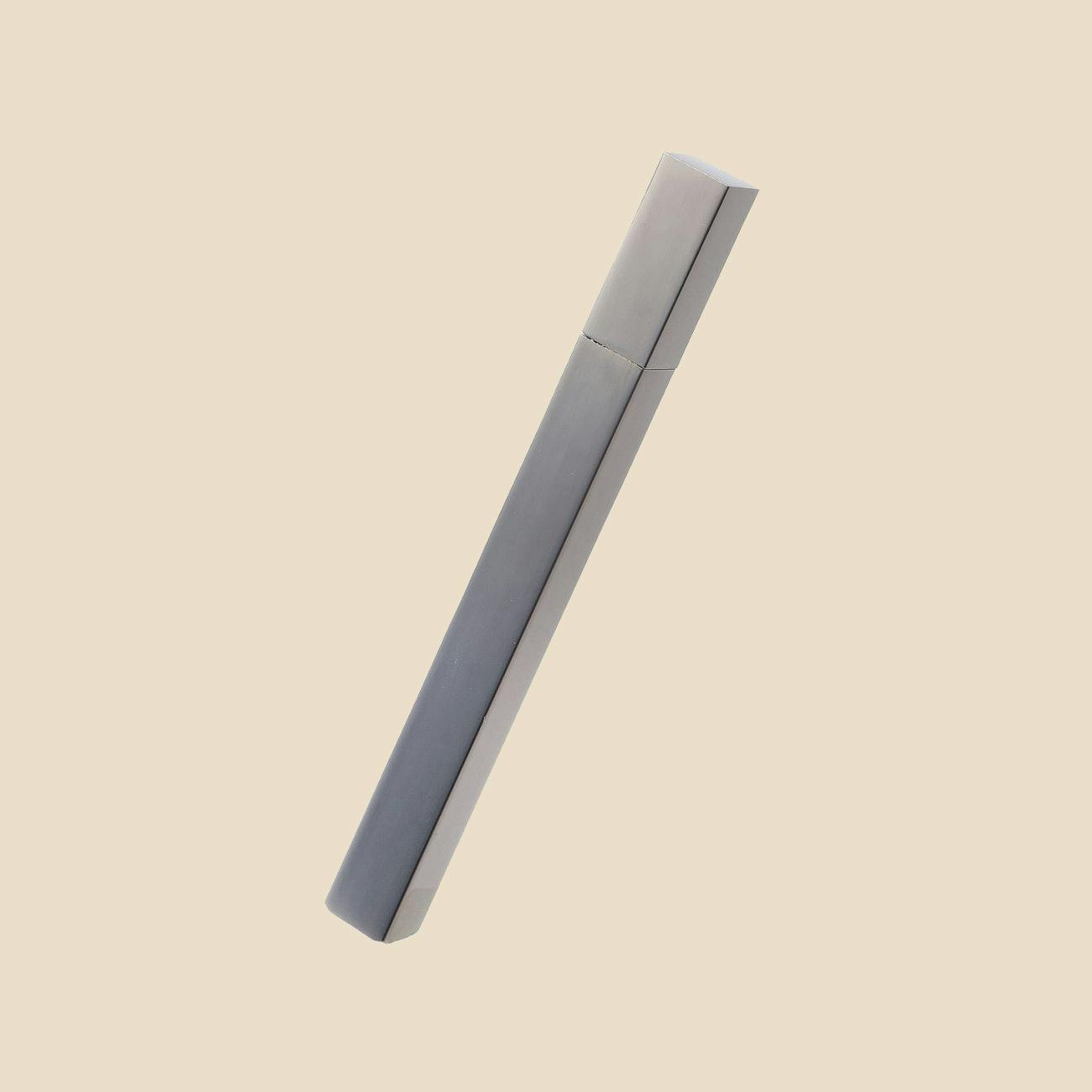 Queue Metal Petrol Lighter - Black Nickel