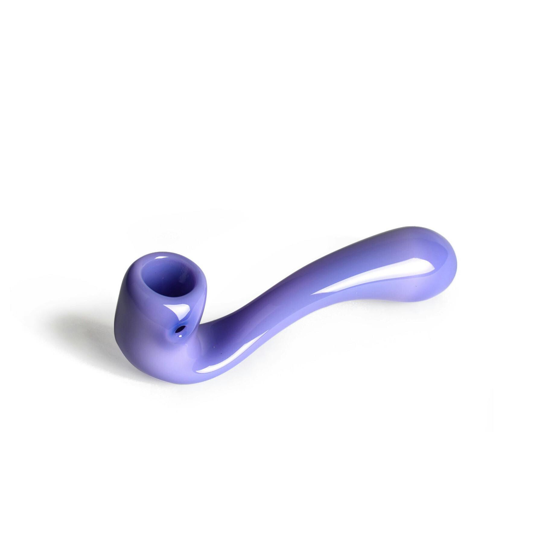 Red Eye Glass - 5.5" Sherlock Hand Pipe