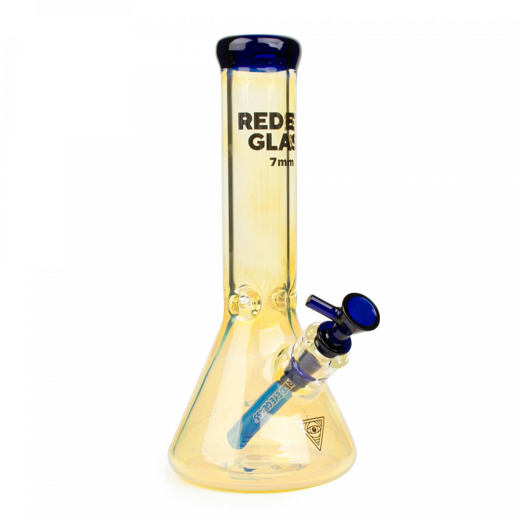 12" Terminator Finish Hex Base Beaker - Green