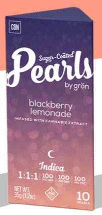 Gron | Pearls Blackberry Lemonade | 10mg Gummies | 10pk