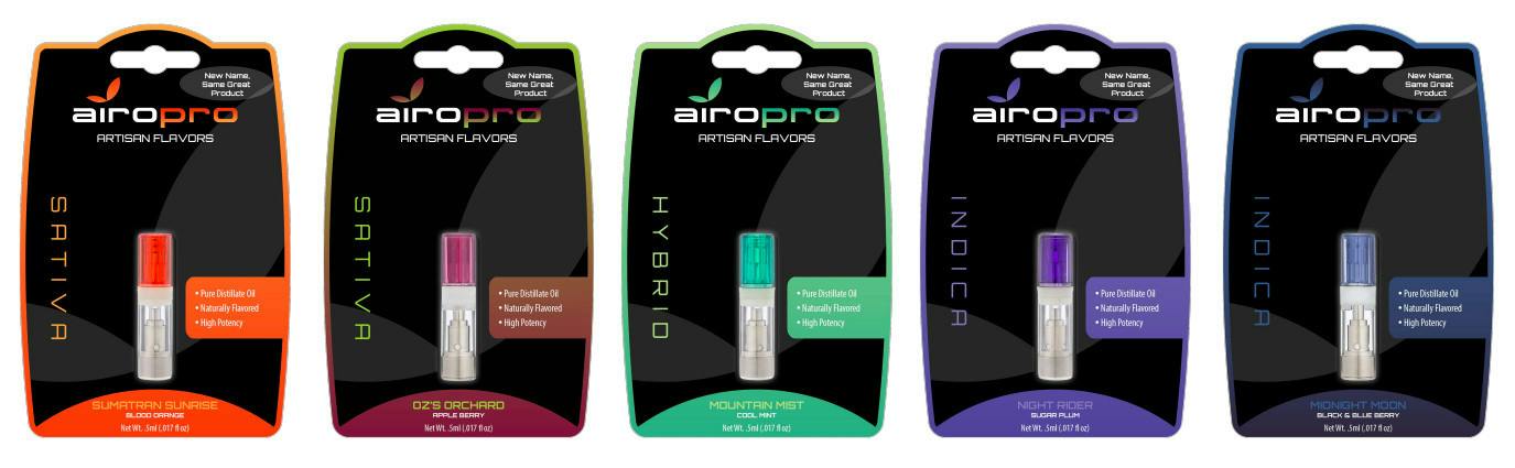 AiroPro - Sativa Cartridges 500 MG