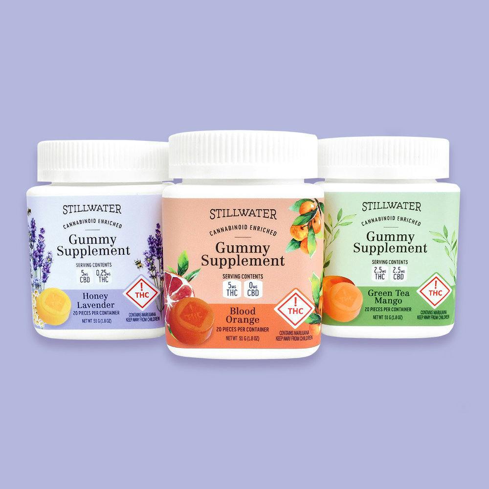 StillWater Honey Lavander Gummy Supplement - 2:1 CBD/THC