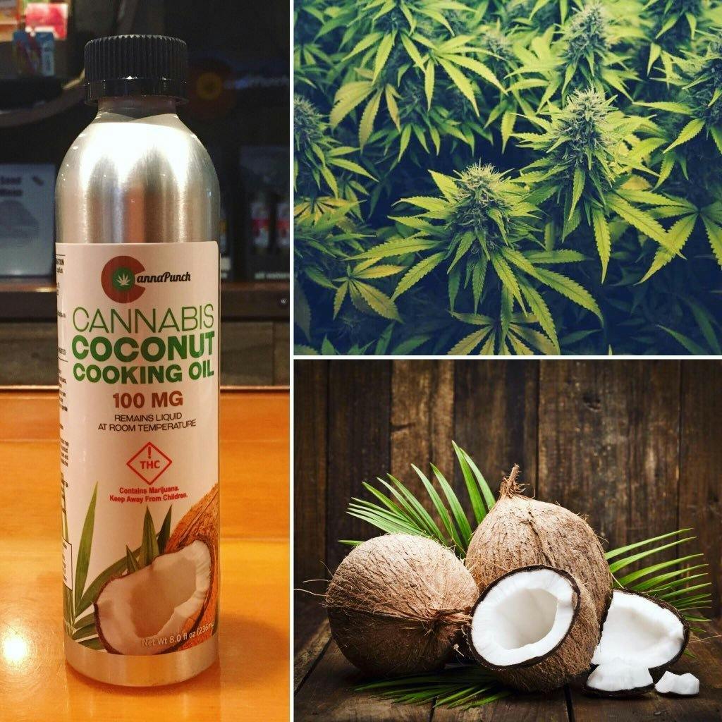 Cannabis Coconut Cooking Oil 100MG