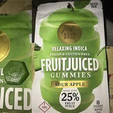Blue Kudu - Green Apple - Indica Gummies