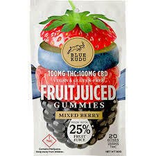 BlueKude - CBD:THC 1:1 - Gummies