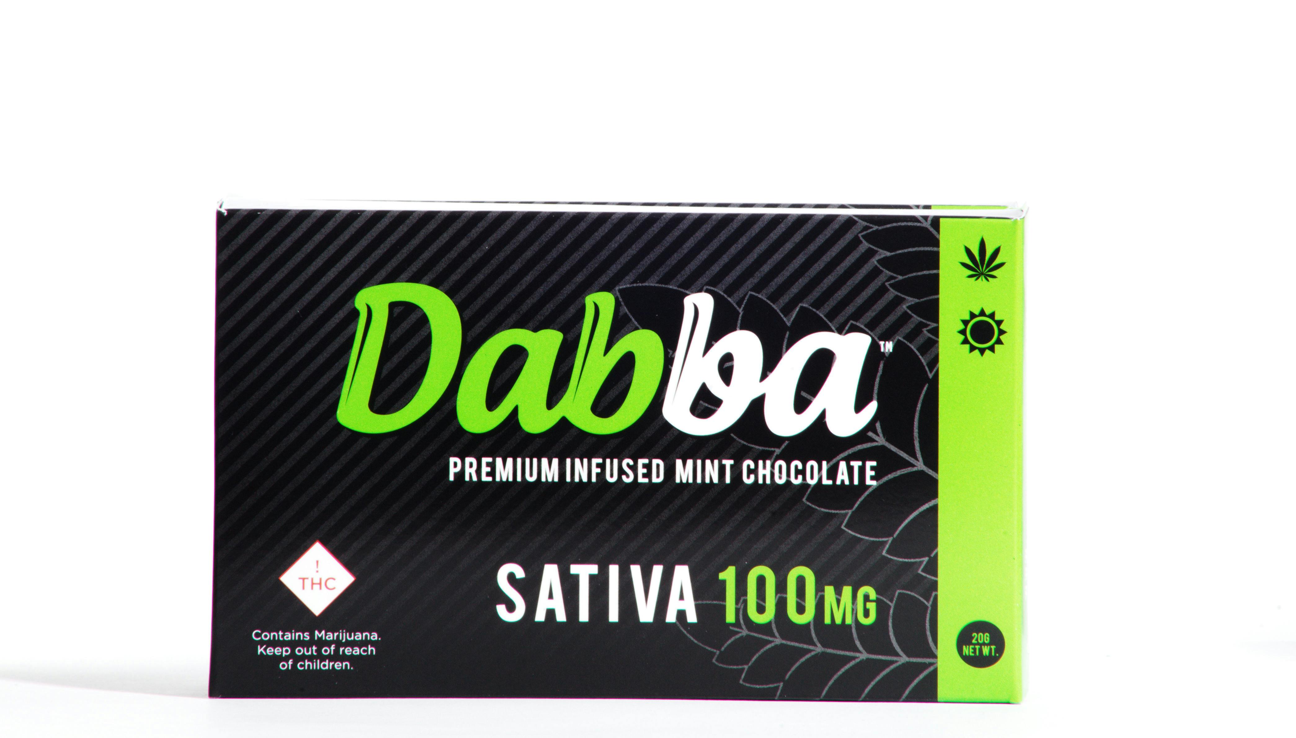 Dabba Premium Mint Chocolate - Sativa 100 MG
