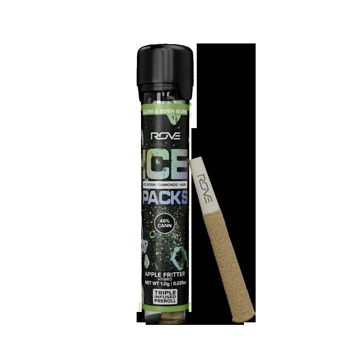 ROVE Apple Fritter (H) Ice Packs Infused Pre-Roll