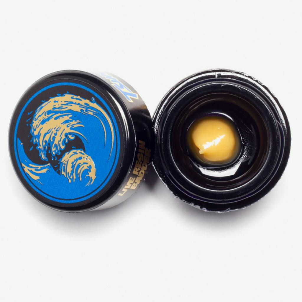 Tsunami Peach Face Live Resin Badder