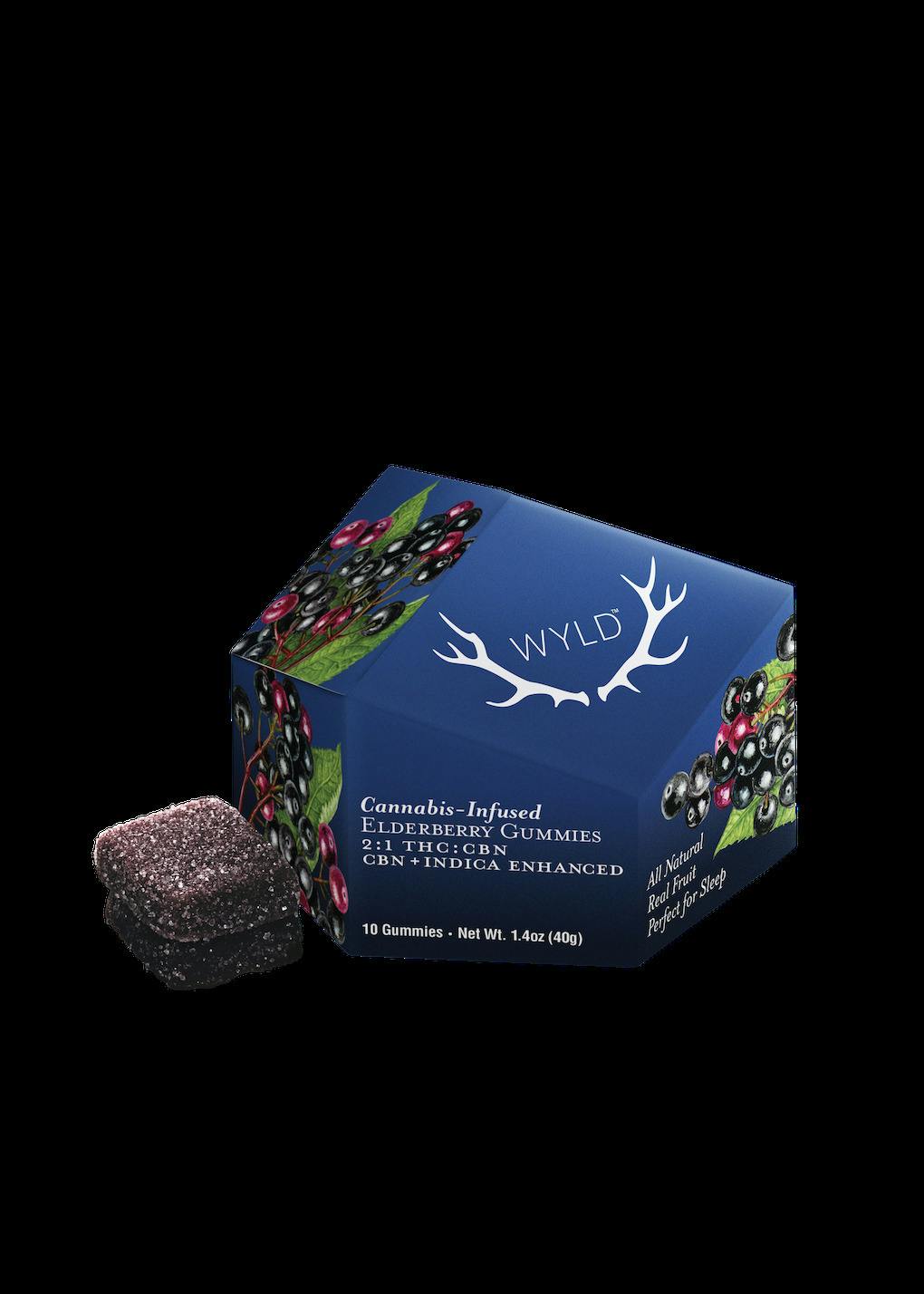 Wyld Elderberry 2:1 THC:CBN Gummies
