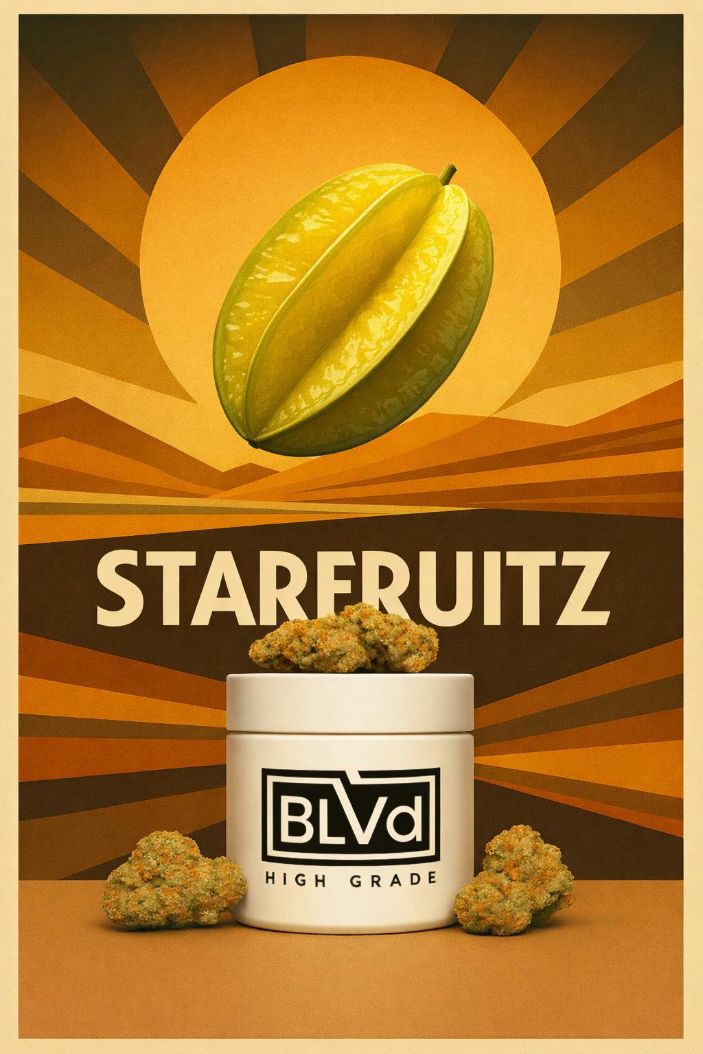 BLVD Starfruitz (H) Flower