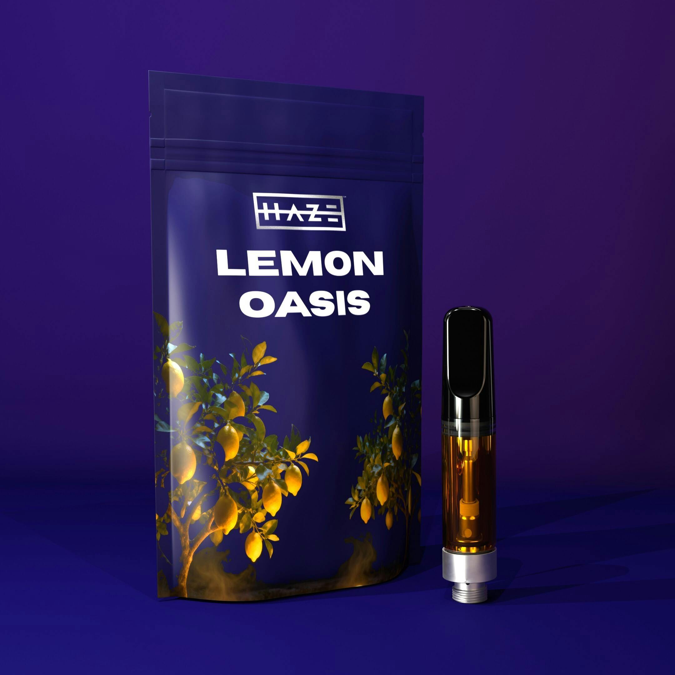 HAZE Lemon Oasis (H) Live Resin Vape Cartridge