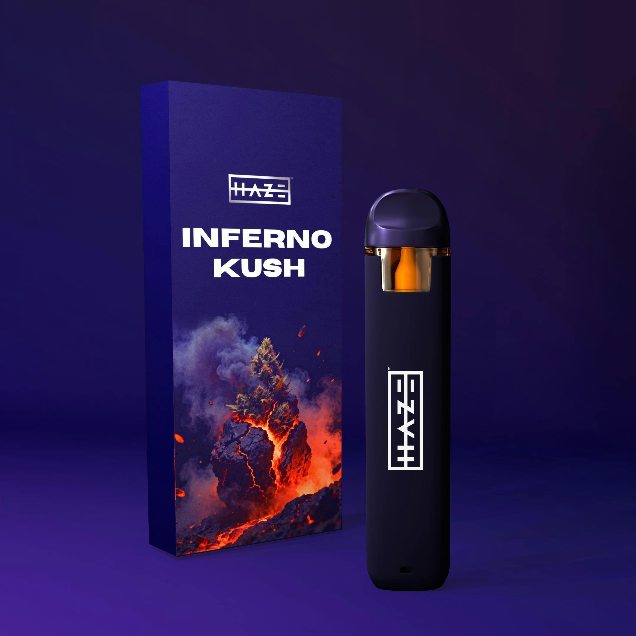 HAZE Inferno Kush (H) Live Resin Disposable Vape