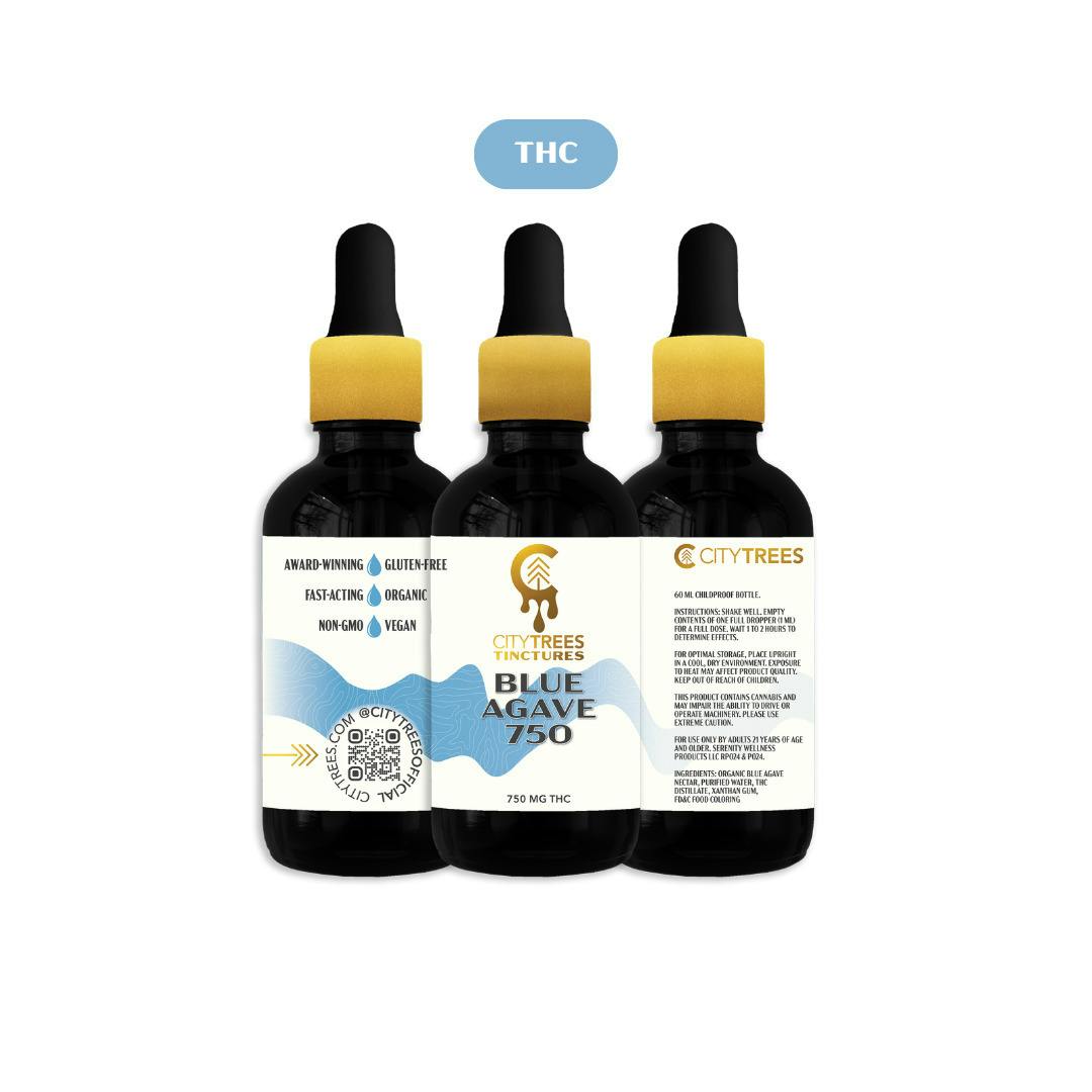 City Trees Blue Agave THC Tincture