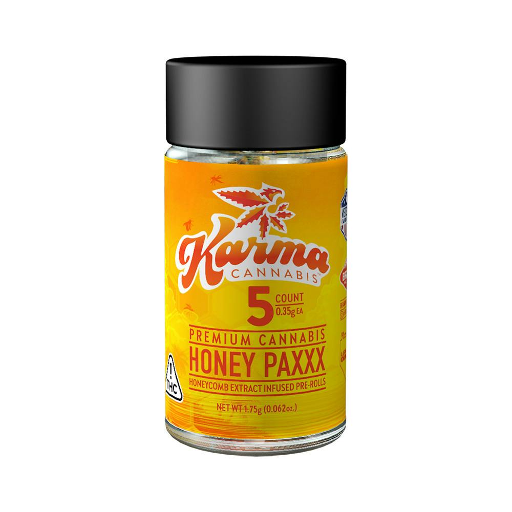 Karma Honey Paxxx Mango Fritter (H) Infused Pre-Roll Multipack 0.35g 5pk