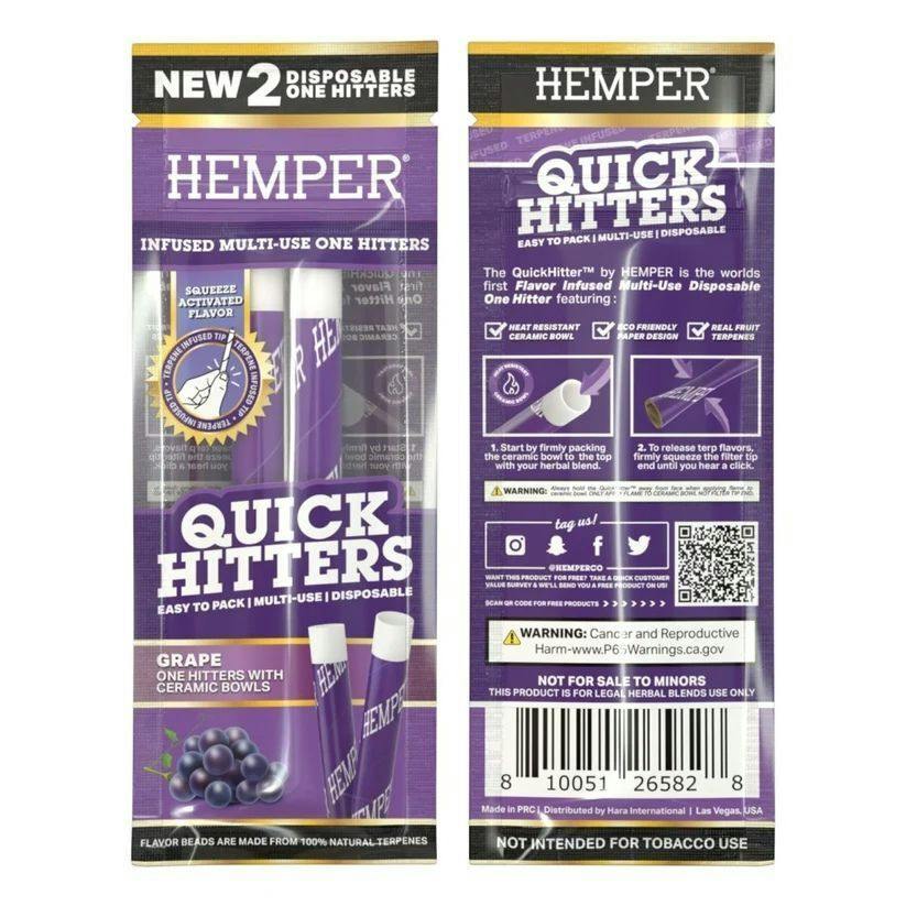 Hemper: Accessories | Quick Hitters | Grape
