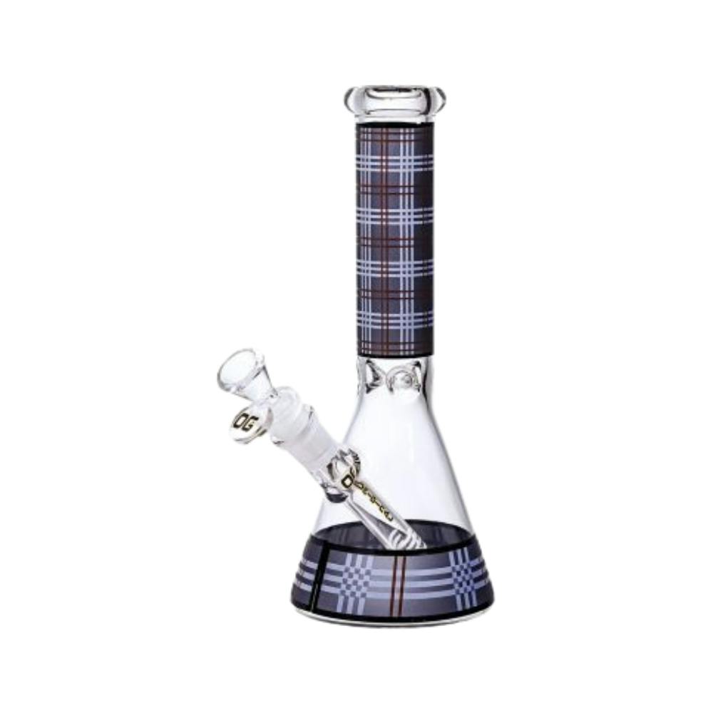 Decal Beaker w/ Banger & Popper Bowl - 10" - Grey