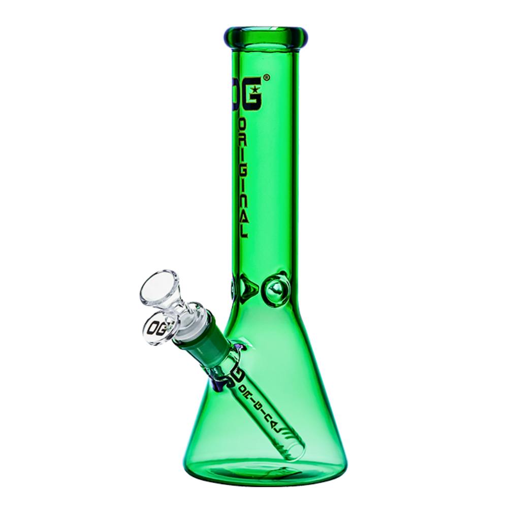 Colored Bong - 10" - Green