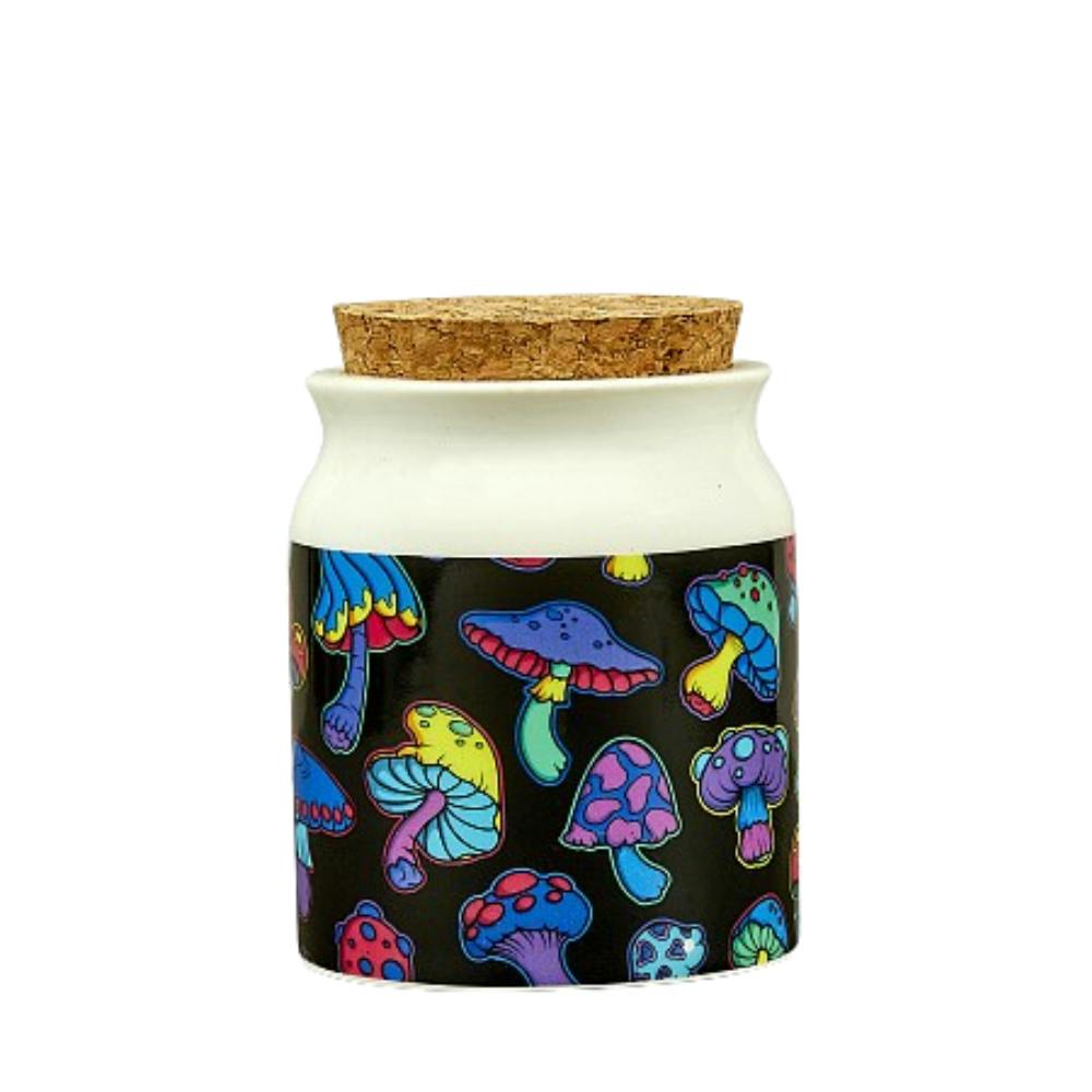Ceramic Stash Jar - Mini Mushroom