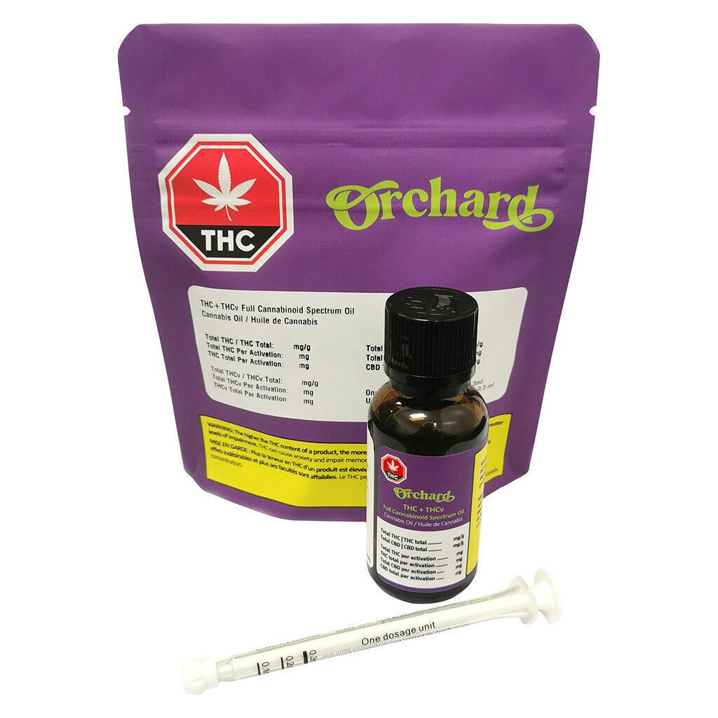 THC+THCv Full Cannabinoid Spectrum Oil - 30ml