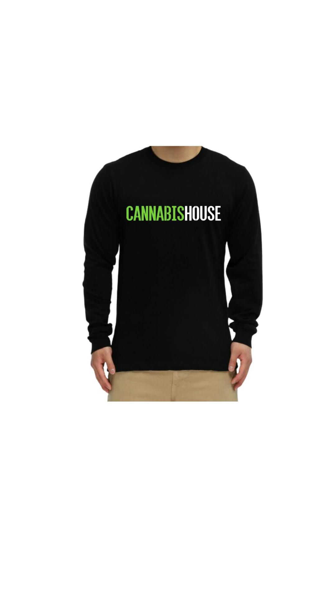 Cannabis House Long Sleeve Shirt | XL