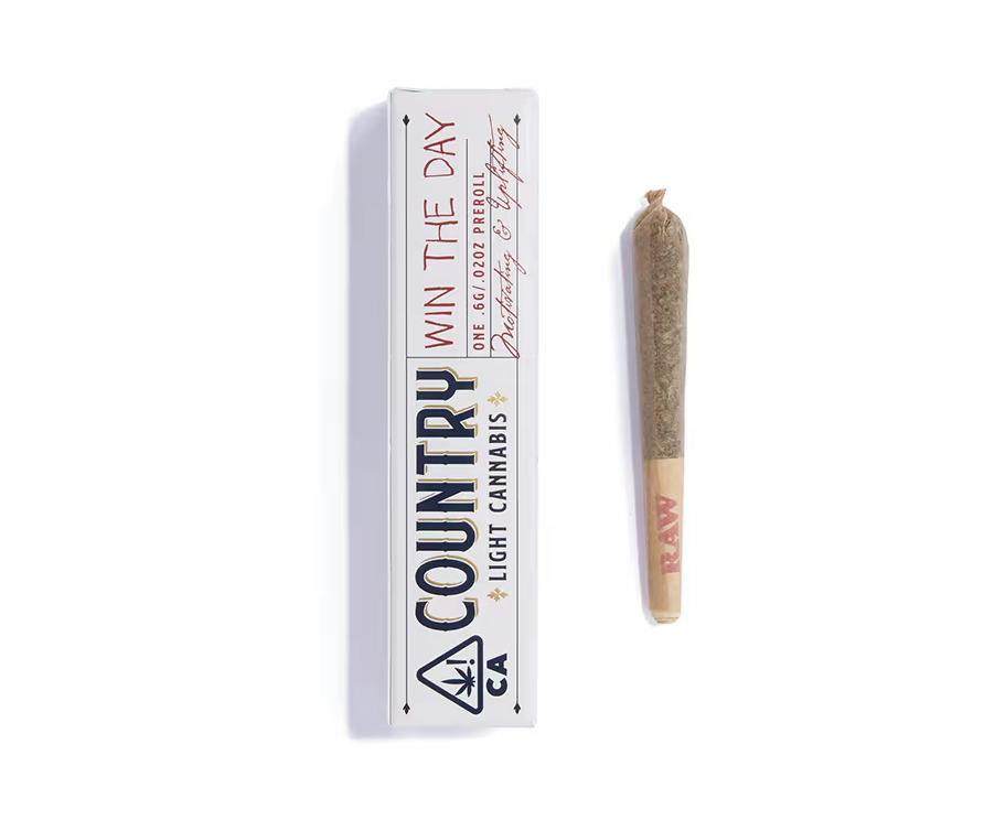 Win the Day [H] | 0.6G 1:2 CBD:THC Single Pre-Roll | Country