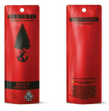 Black Cherry OG [H] | 1g Non-Infused Pre-Roll | Big Tree