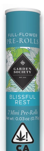 Garden Society Pre-Rolls (Indica-Hybrid) - 2pk