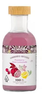 Whitethorn Pomberry Rose Lemonade [H] | 100mg Beverage | Almora Farms