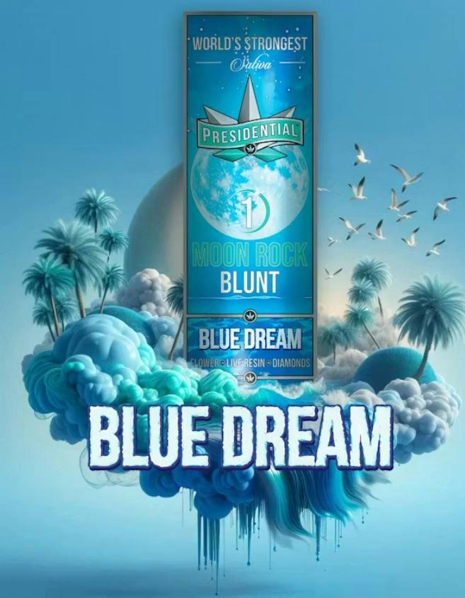 Blue Dream [H] | 1.5G Moon Rock Blunt | Presidential