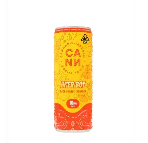 Blood Orange Cardamom [H] Hi'er Boys| 10MG Single Tonic Beverage | CANN