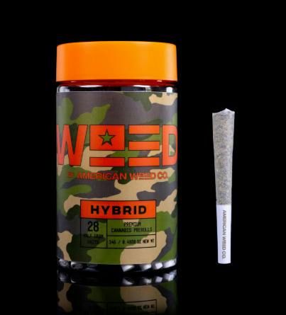 Gush Mints [H] | 28pk (14g) Pre-Rolls | American Weed Co.
