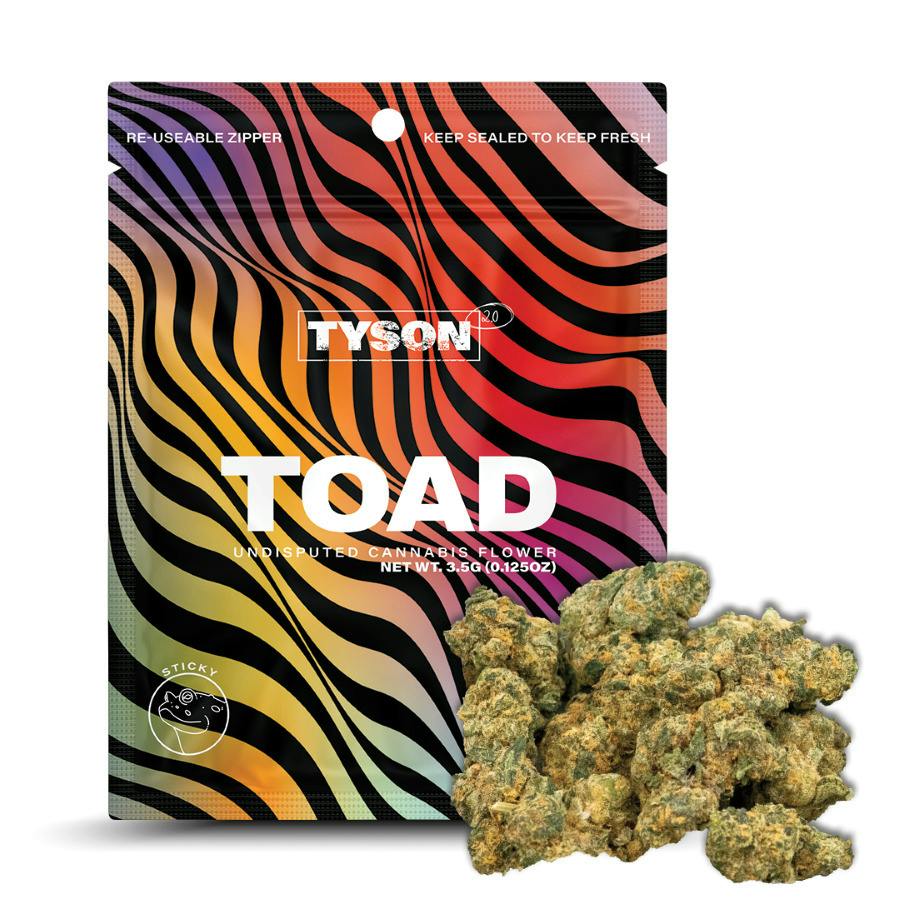 Sticky Toad Prepackaged Flower