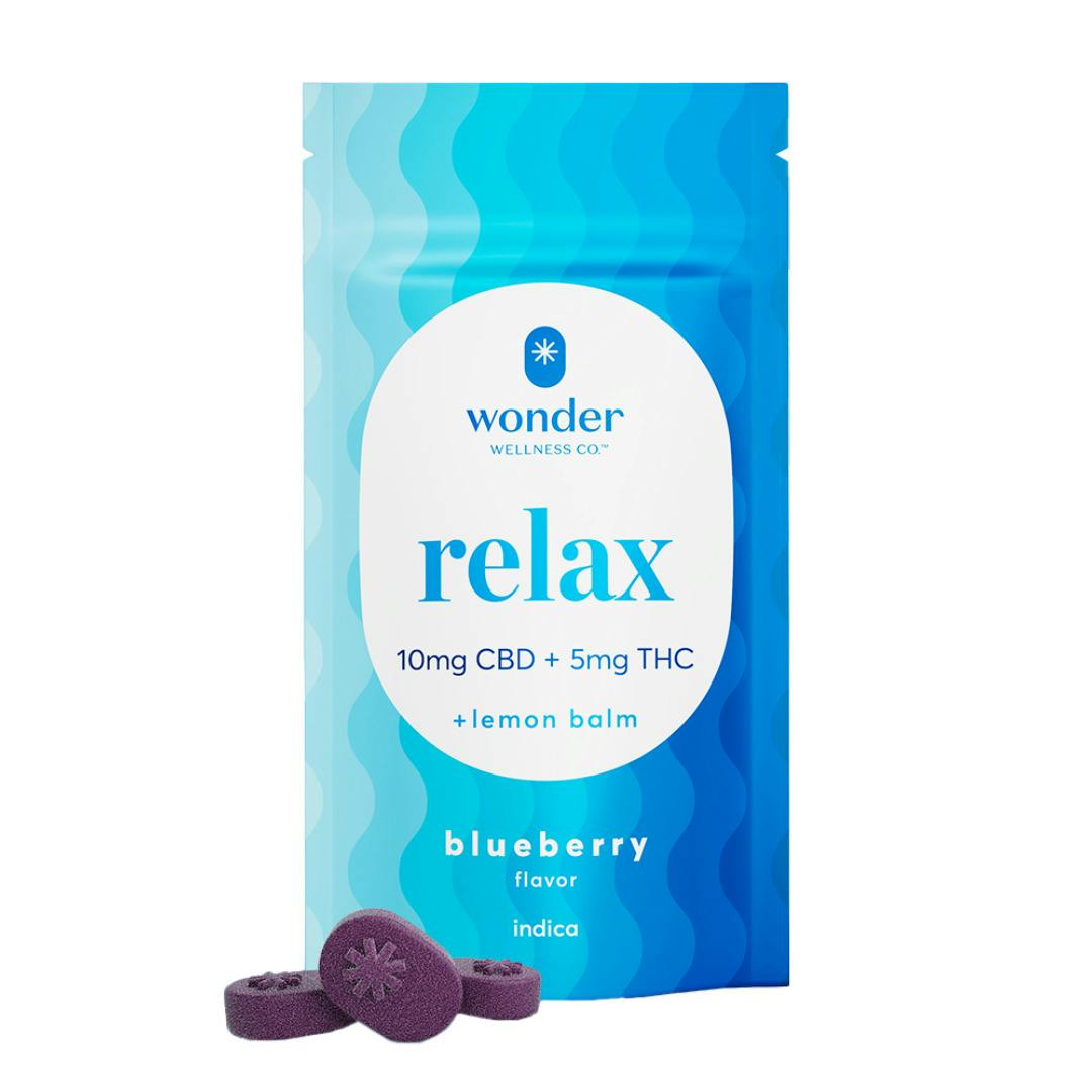 Blueberry & Lemon Balm Relax Gummies | 2:1 CBD:THC