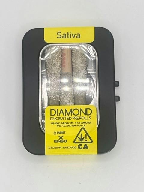 Purist 3pk 1g JiffleZ x Durban Poison Infused Preroll 3pk