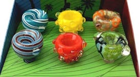 3 Monkey Glass Bowl Assorted $15 ND