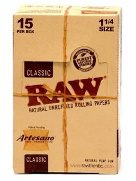 RAW Artesano Rolling Papers 1 1/4 ND #22021