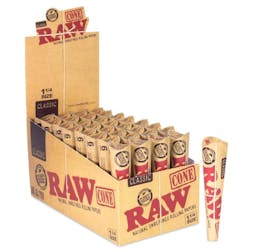 RAW Classic Cone 1 1/4" 6pk PD #13192