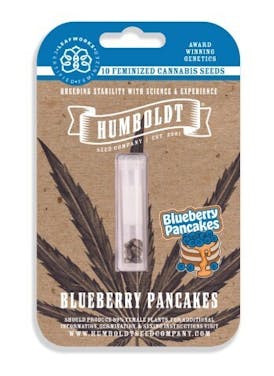 Humboldt Seed Company Blueberry Pancakes FEMINIZED Seeds 10pk ND