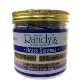 Randy's .625 Brass Screens 20pk