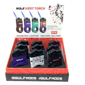 Wulf Inverted Lighter Vert Torch PD #54354 (No Butane)
