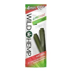 Wild Hemp Limeaide Hemp Wraps 4pk ND #43606