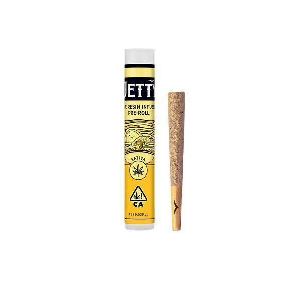 Jetty 1g Mimosa X Strawberry Cough Live Resin Infused Pre-Roll
