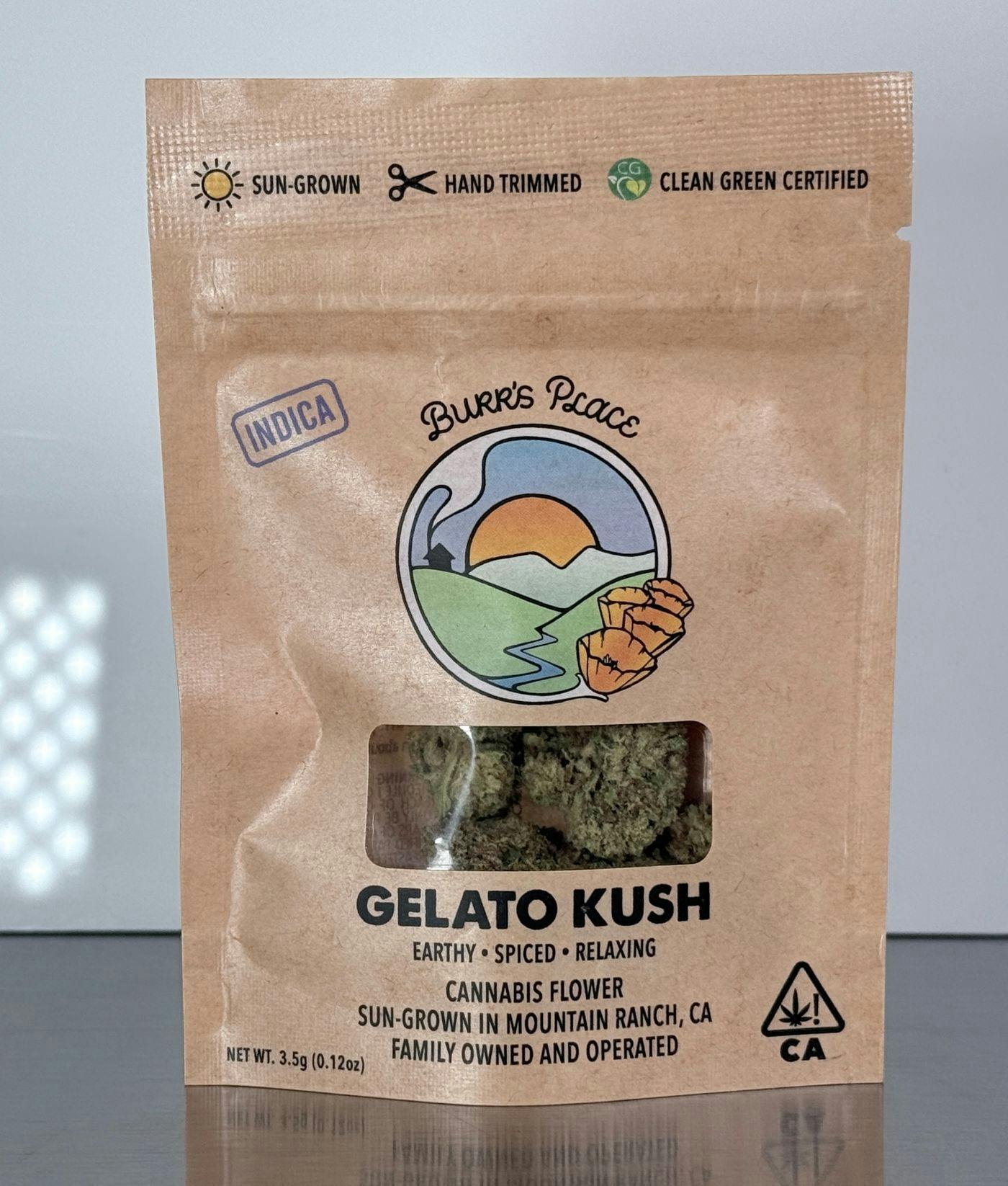 Burr's Place: Gelato Kush Pd