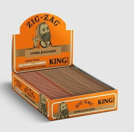 Zig Zag King Slim Unbleached Papers PD $3