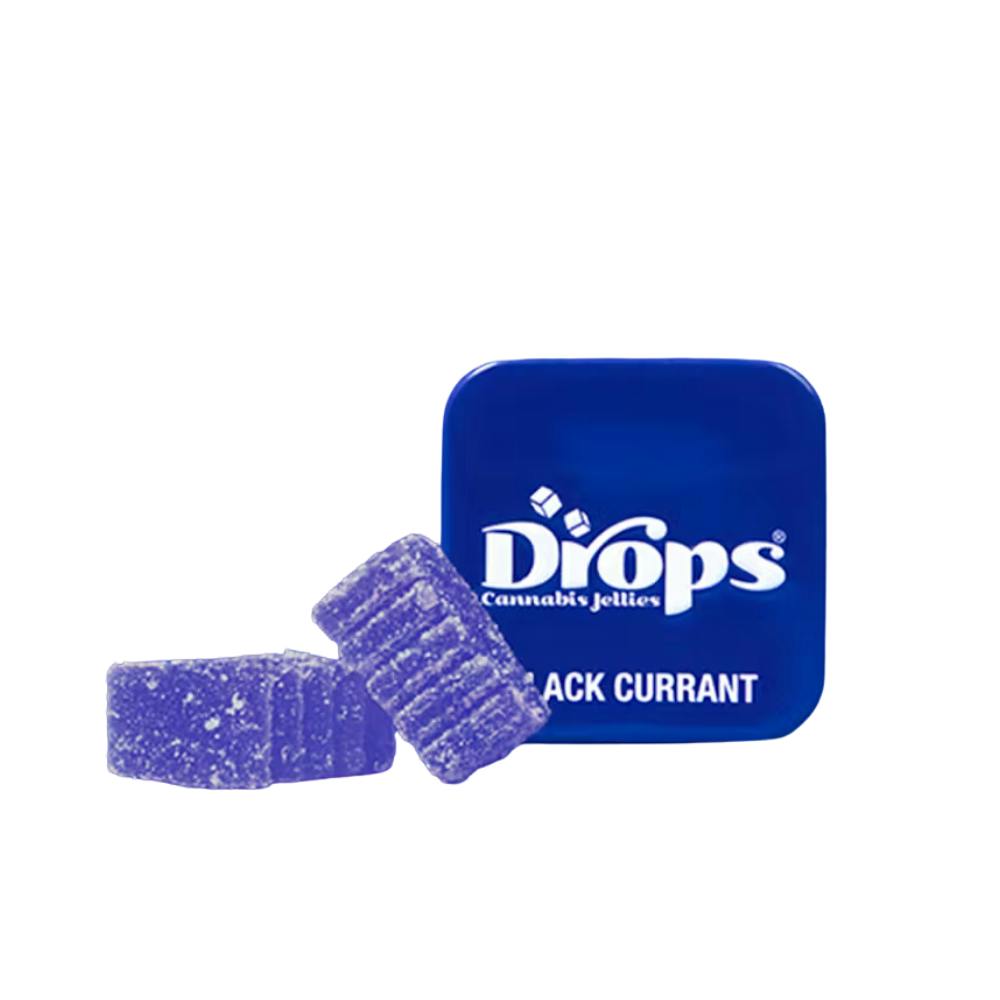 Drops Black Currant: Drops Black Currant 1:1:1 CBN Gummy 2pk