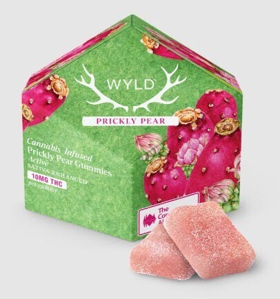 Wyld Prickly Pear: Wyld Prickly Pear Sativa Gummies