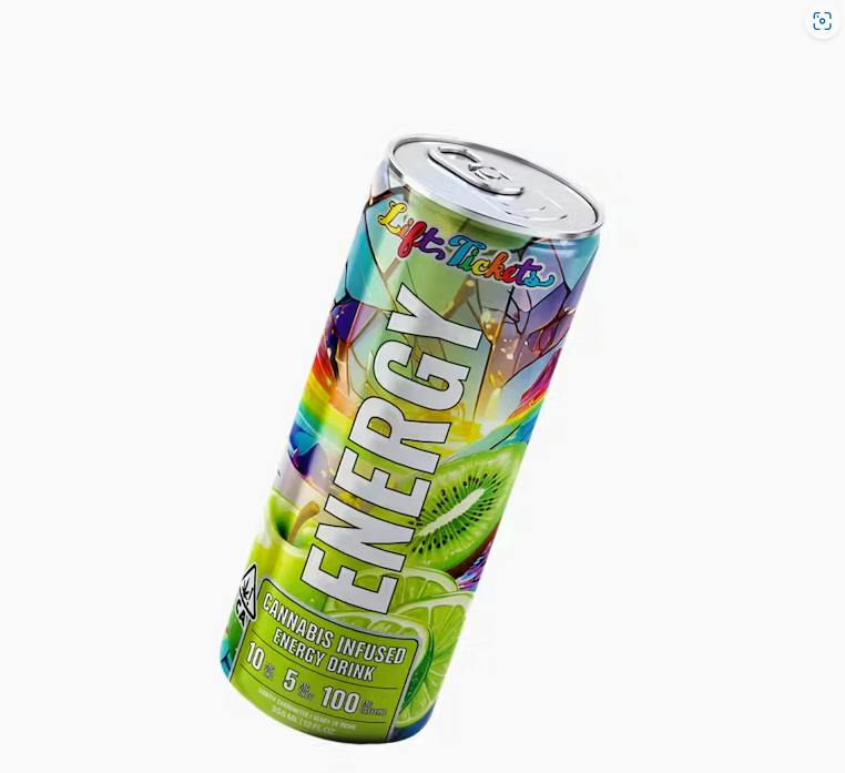 Lift Ticket Kiwi Apple Energy Drink 10mg